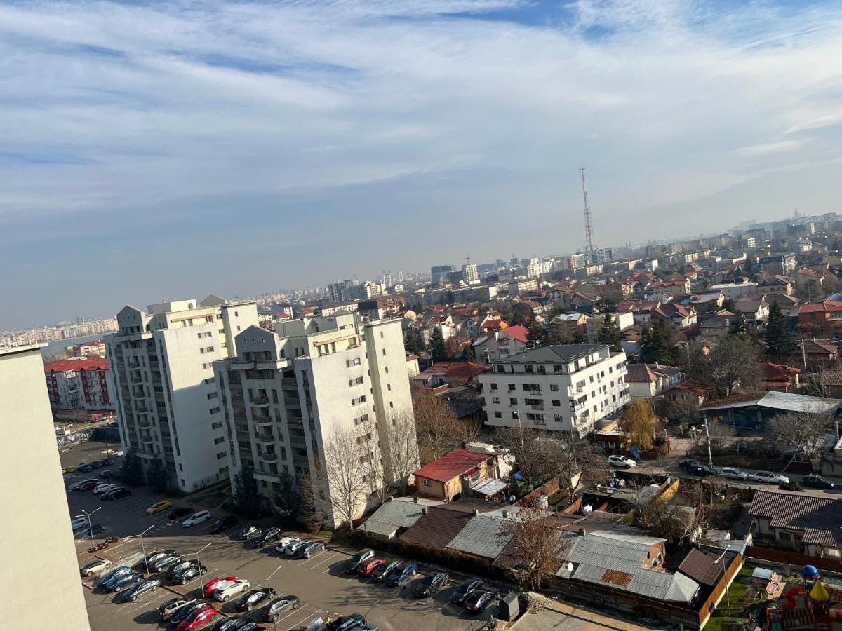 Fancy Penthouse Studio With Lakeview W10 Bukarest Kültér fotó